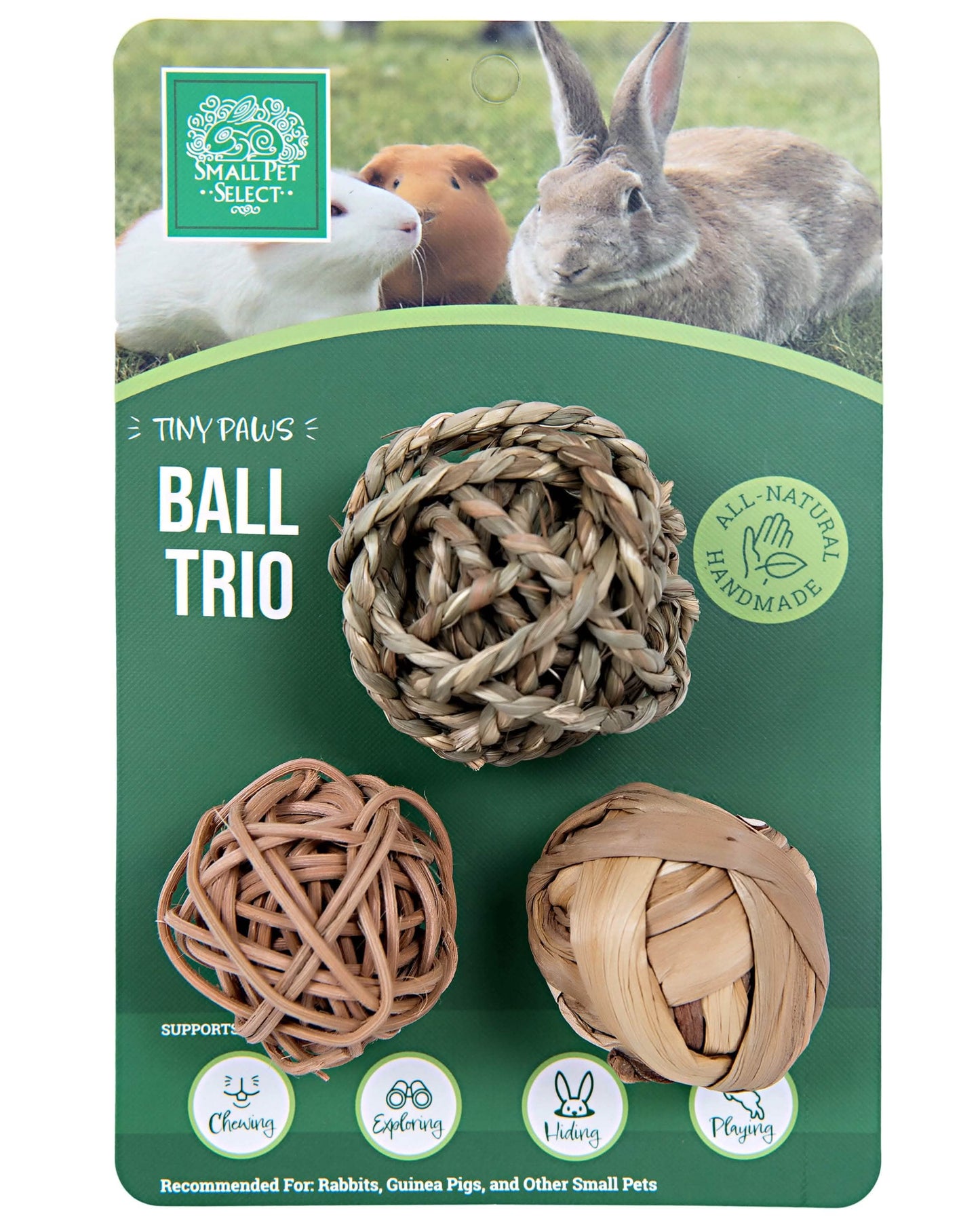 Tiny Paws Ball Trio