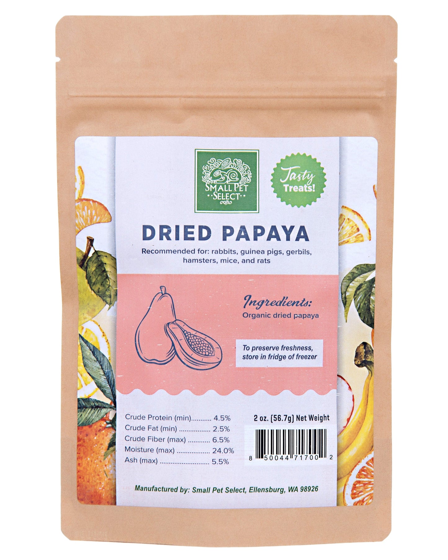 Dried Papaya