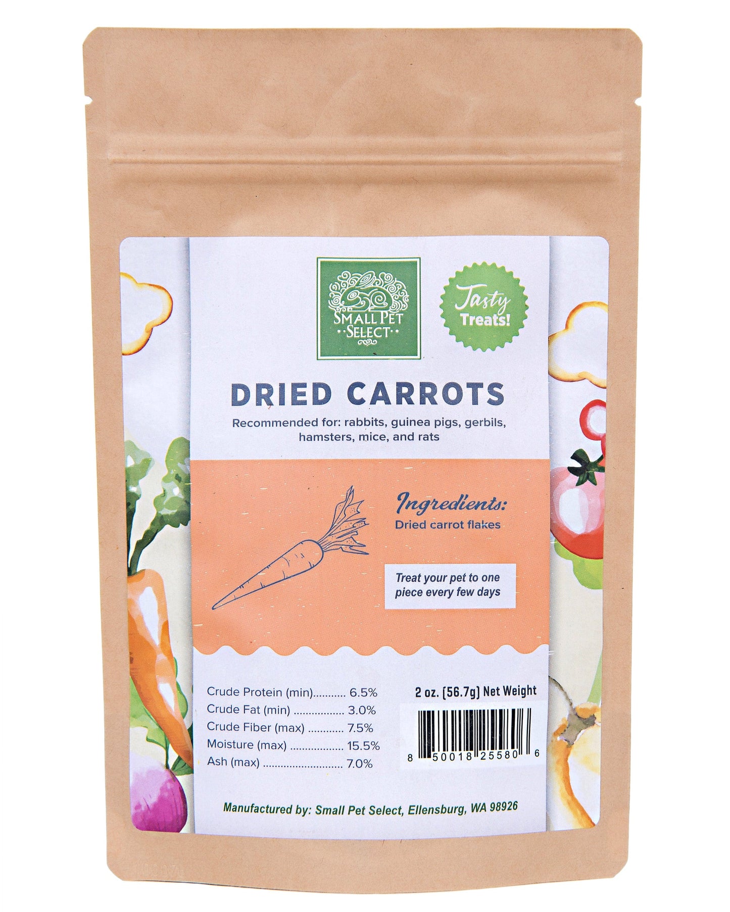 Dried Carrot