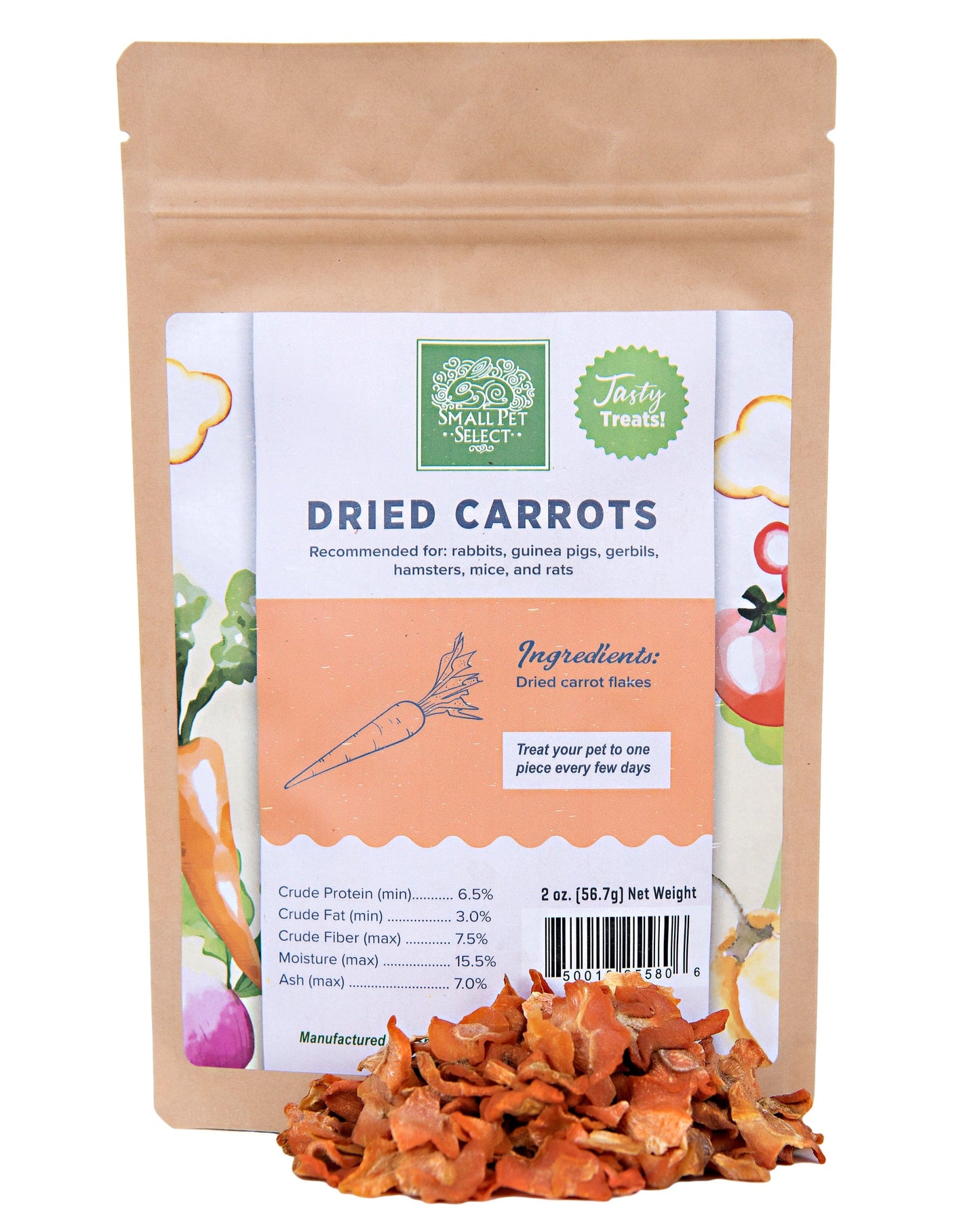 Dried Carrot