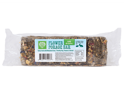Flower Forage Bar packaging with a clear background