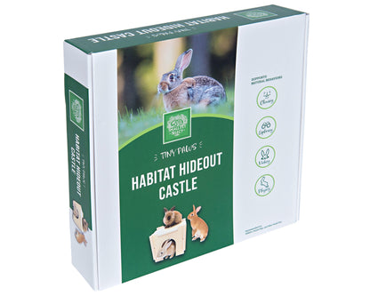 Tiny Paws Habitat Hideout Castle - Medium