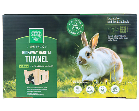 Tiny Paws- Hideaway Habitat Tunnel - Medium