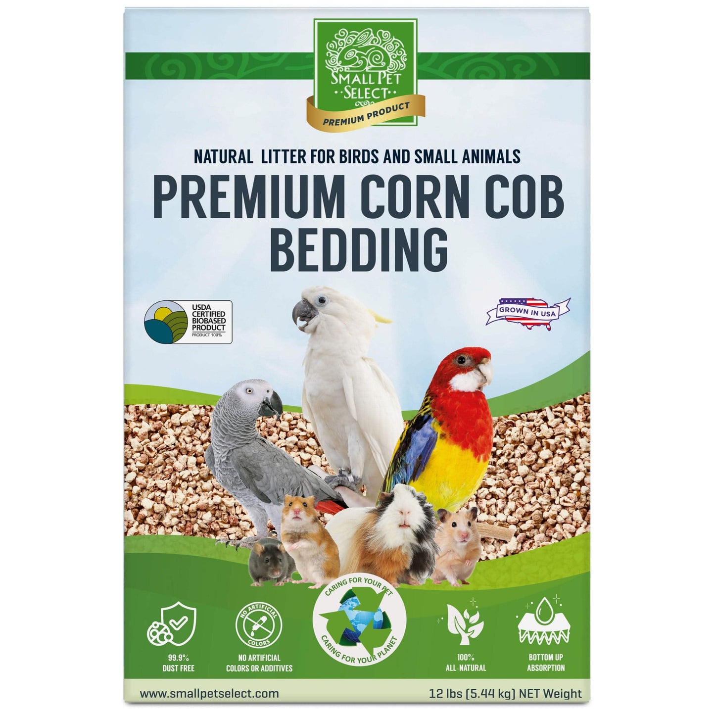 Premium Corn Cob Bedding