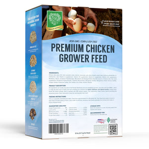 Chicken Grower Feed, Non-GMO, Corn & Soy Free