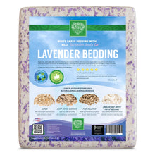 Lavender White Paper Bedding